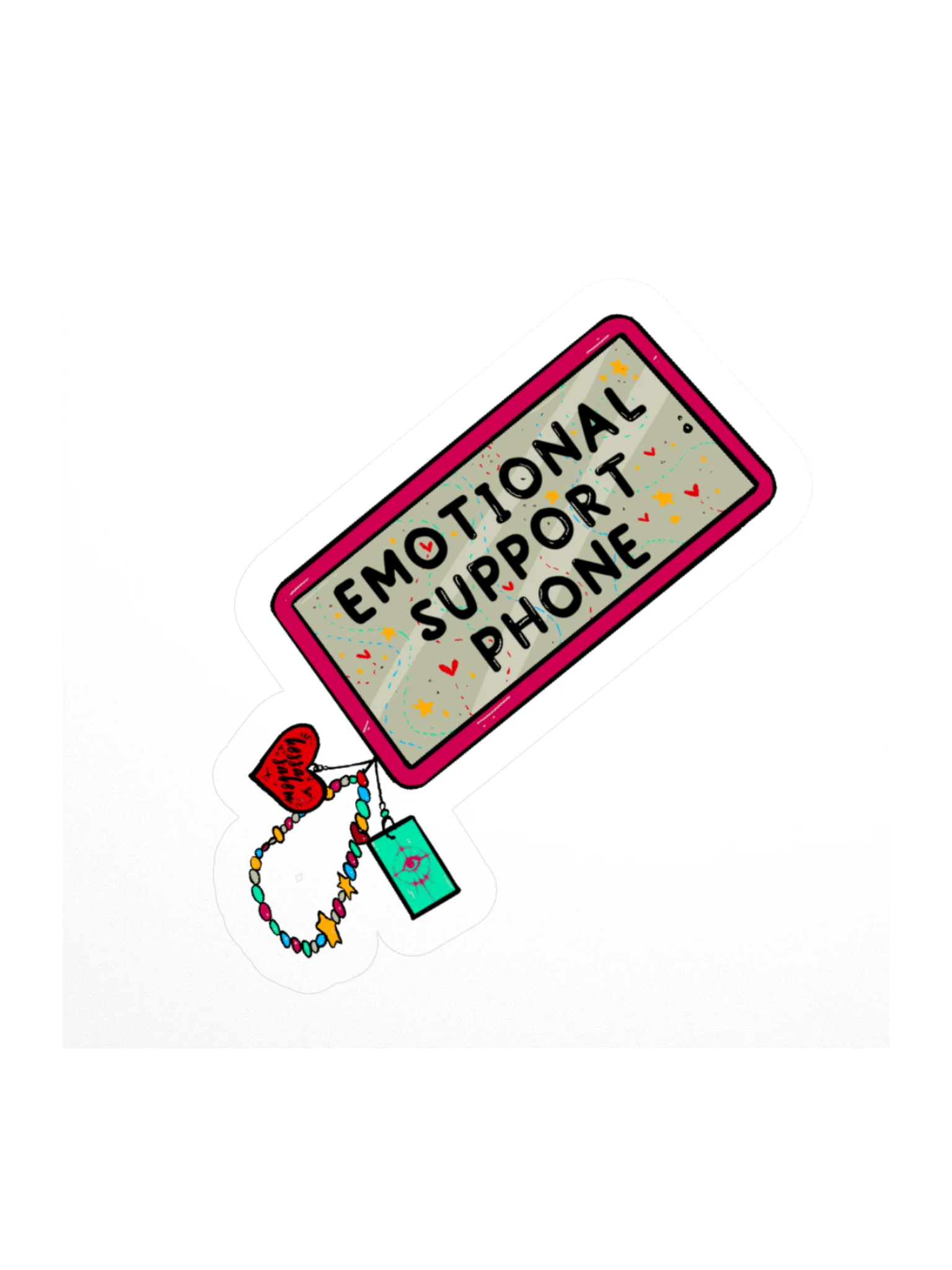 Emotional Support Phone // Sticker product image (2)