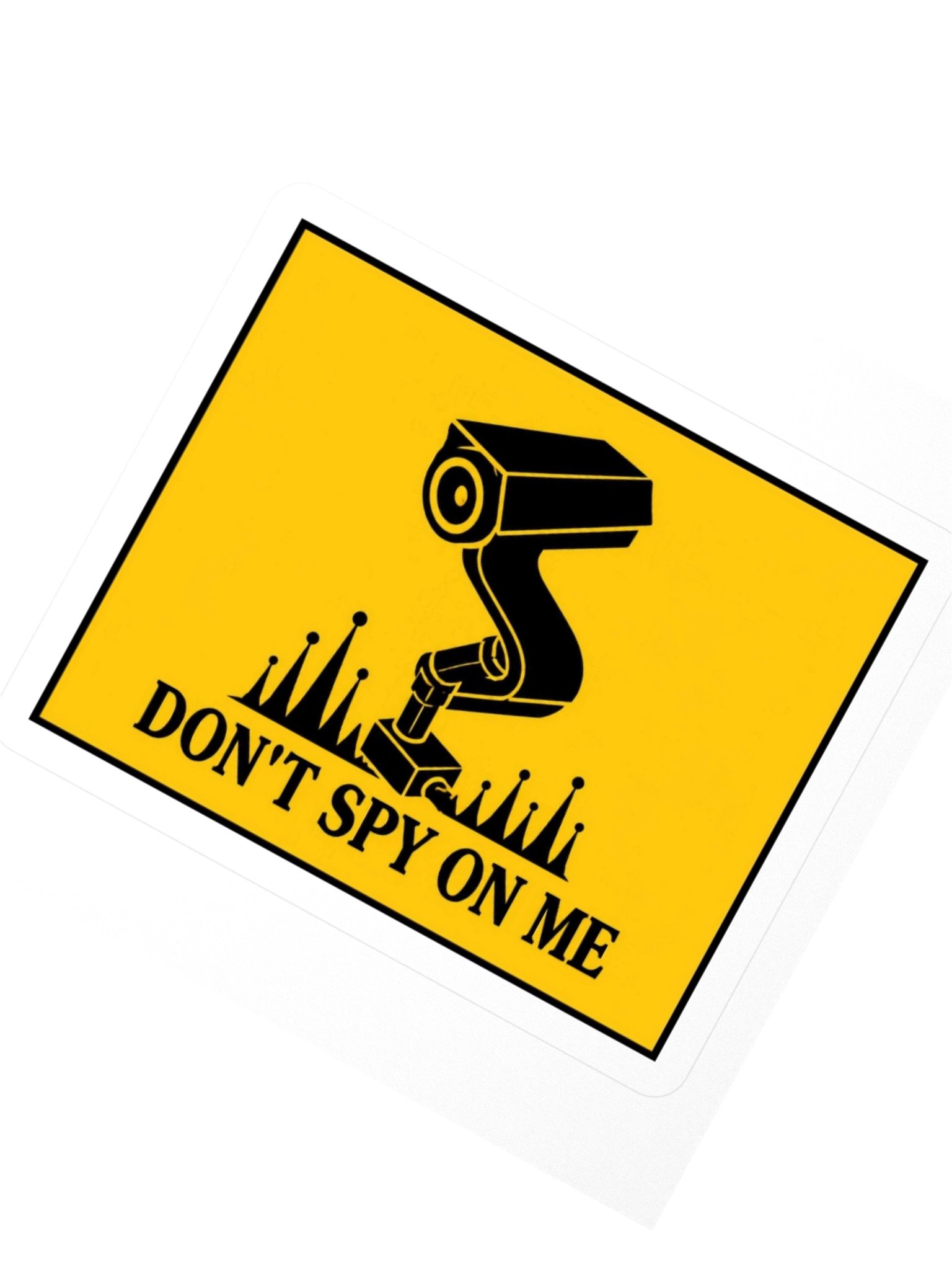 "Flock" Don’t Spy on Me Sticker product image (2)
