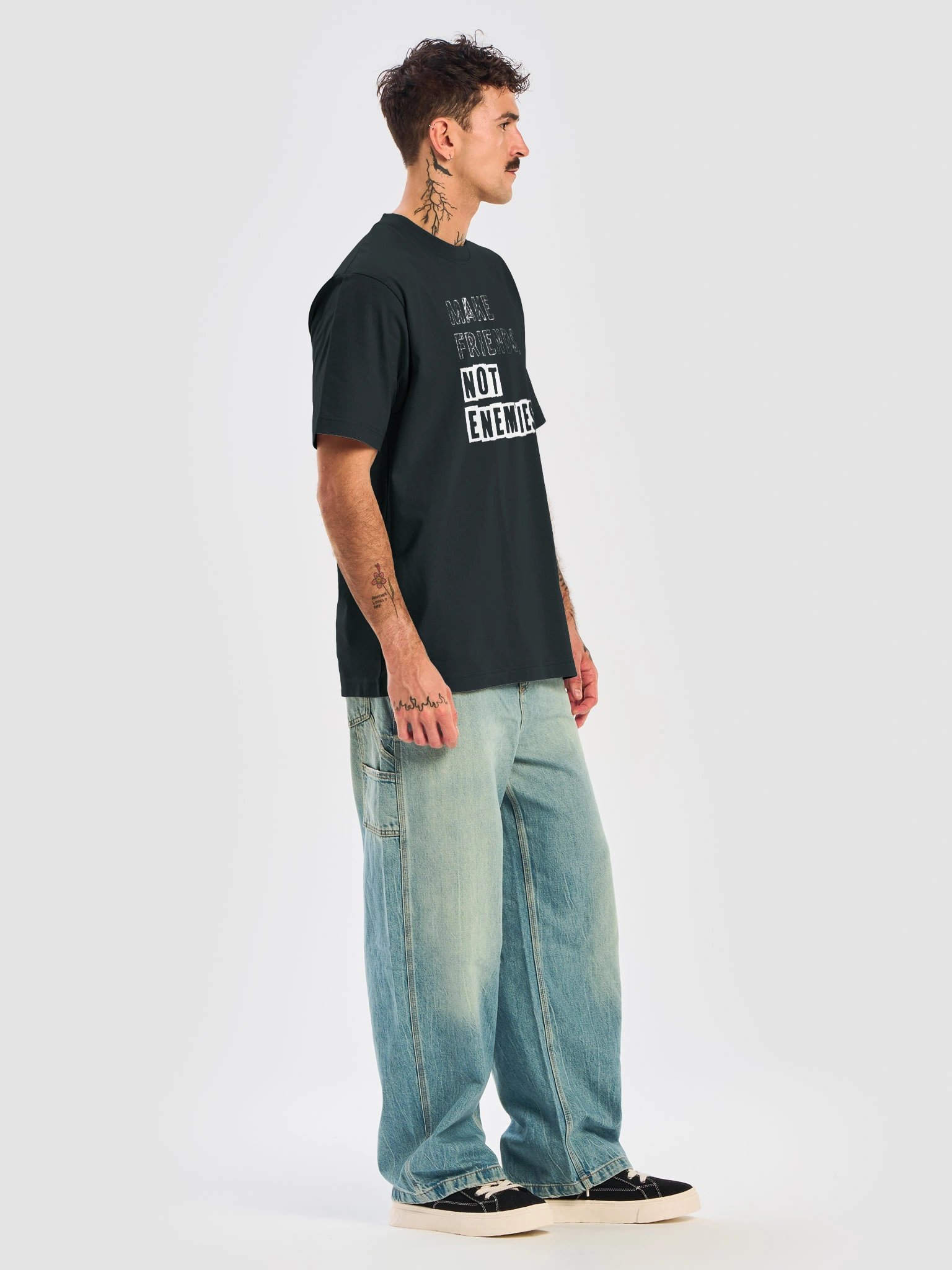 SPREAD LOVE, NOT HATE COTTON TEE product image (5)