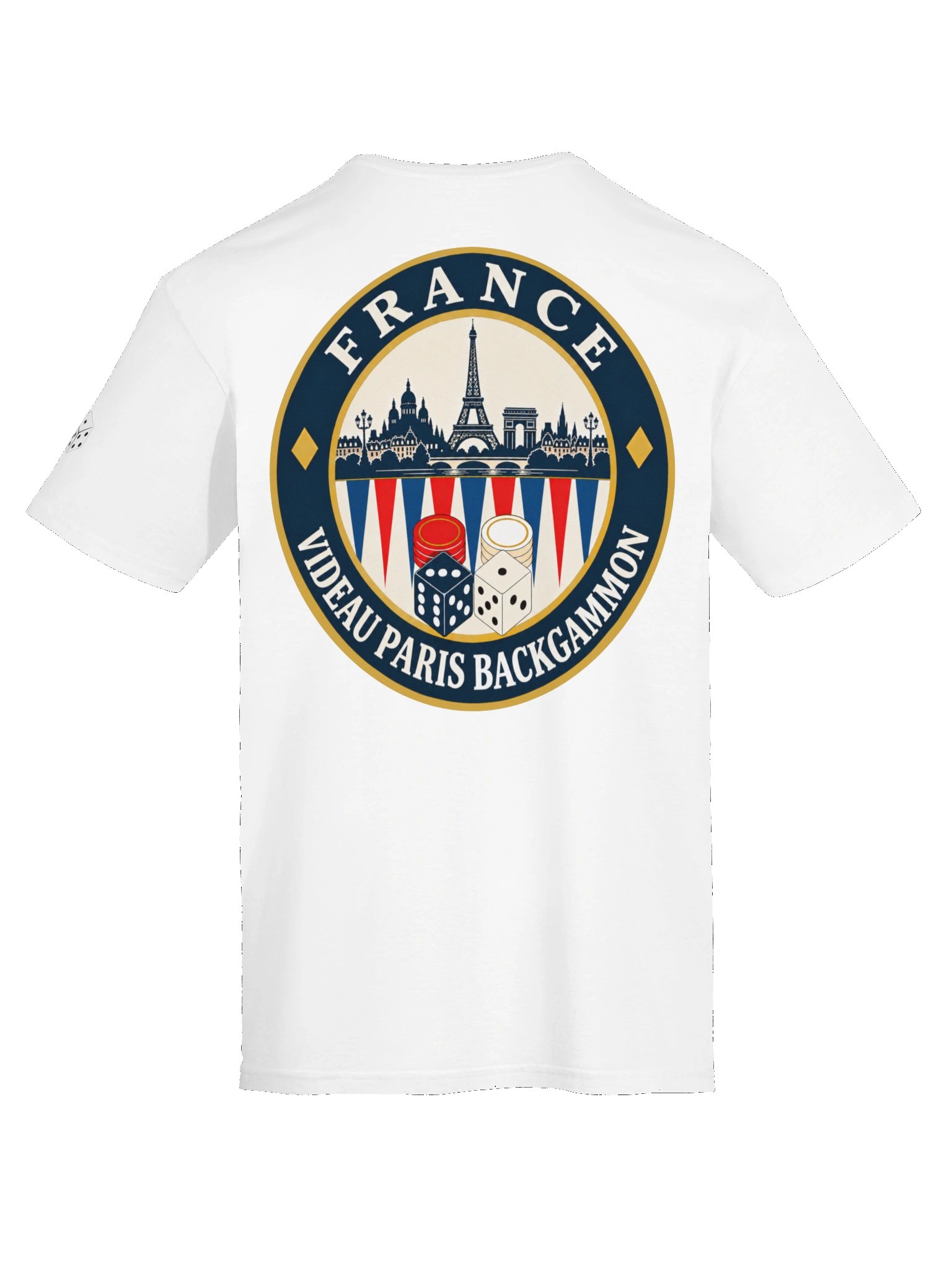 France Videau Backgammon Paris Tee product image (7)