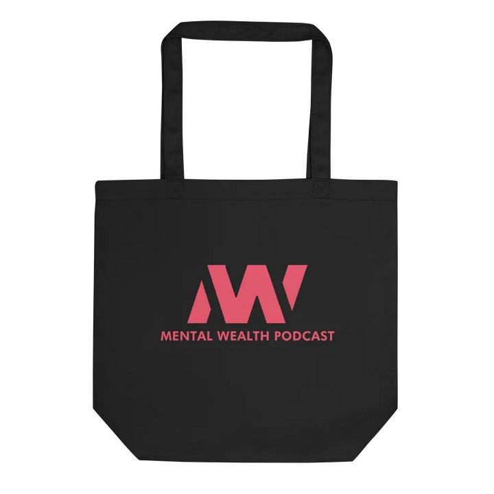 Mental Wealth Pod - Eco-friendly reusable bag (Black) product image (1)