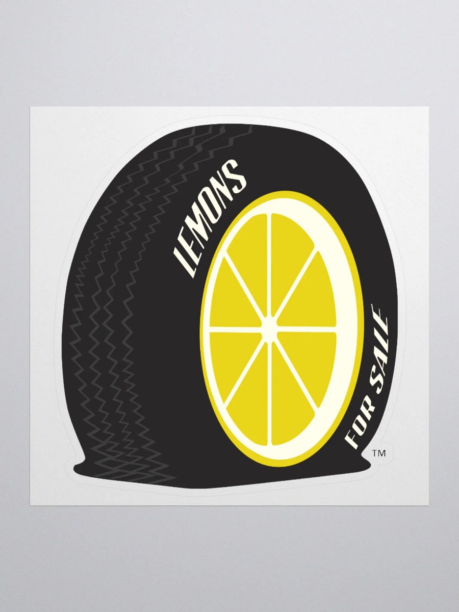 Lemons For Sale Logo Sticker product image (2)