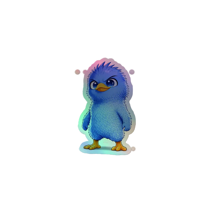Kiiwi Plain Holo Sticker product image (1)