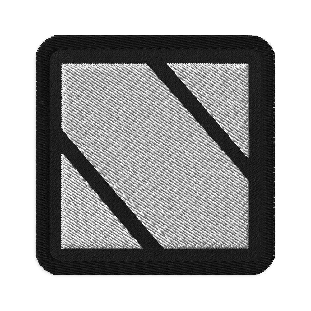Newfangled Logo Patch - White product image (1)