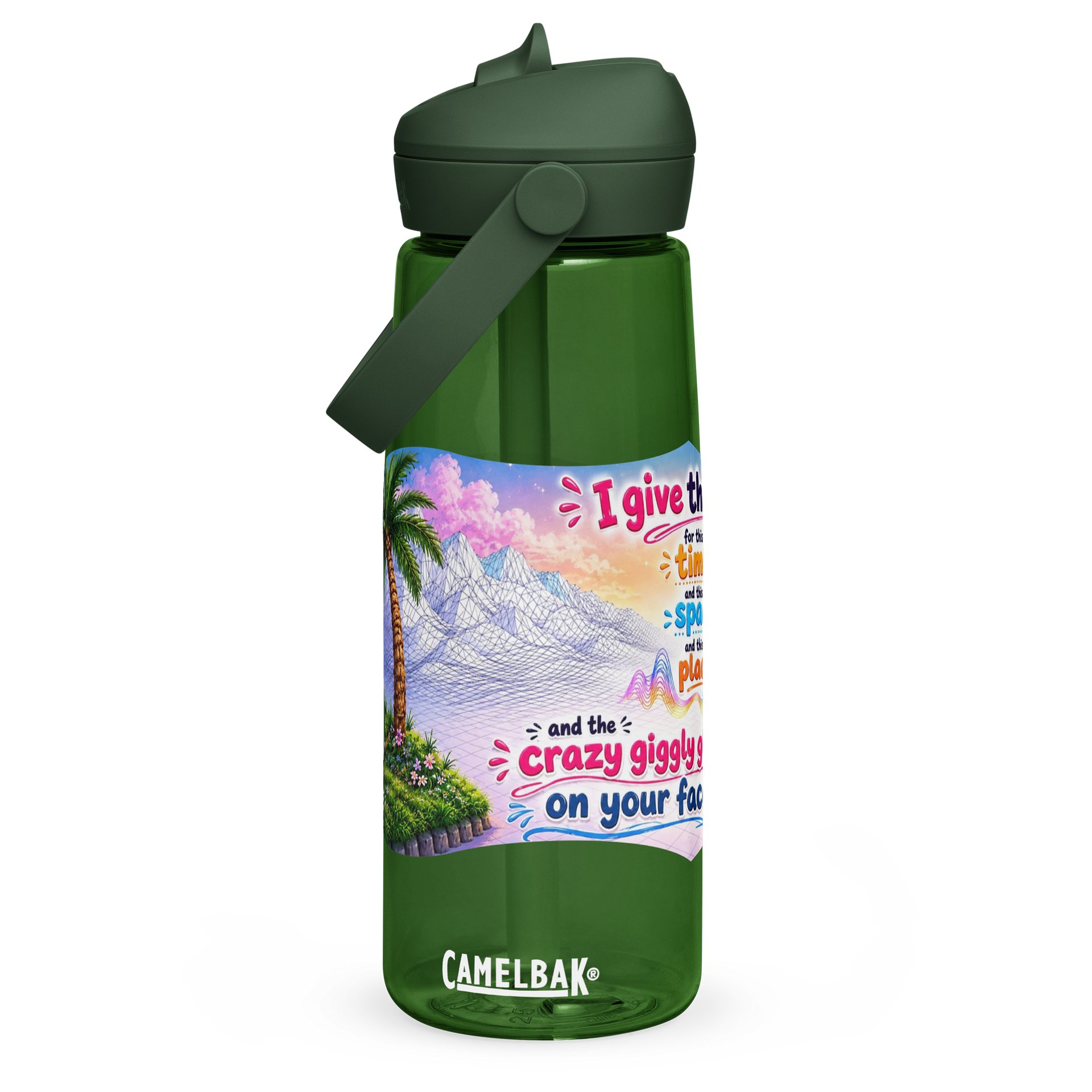 Giggly Glow Gratitude Water Bottle product image (1)