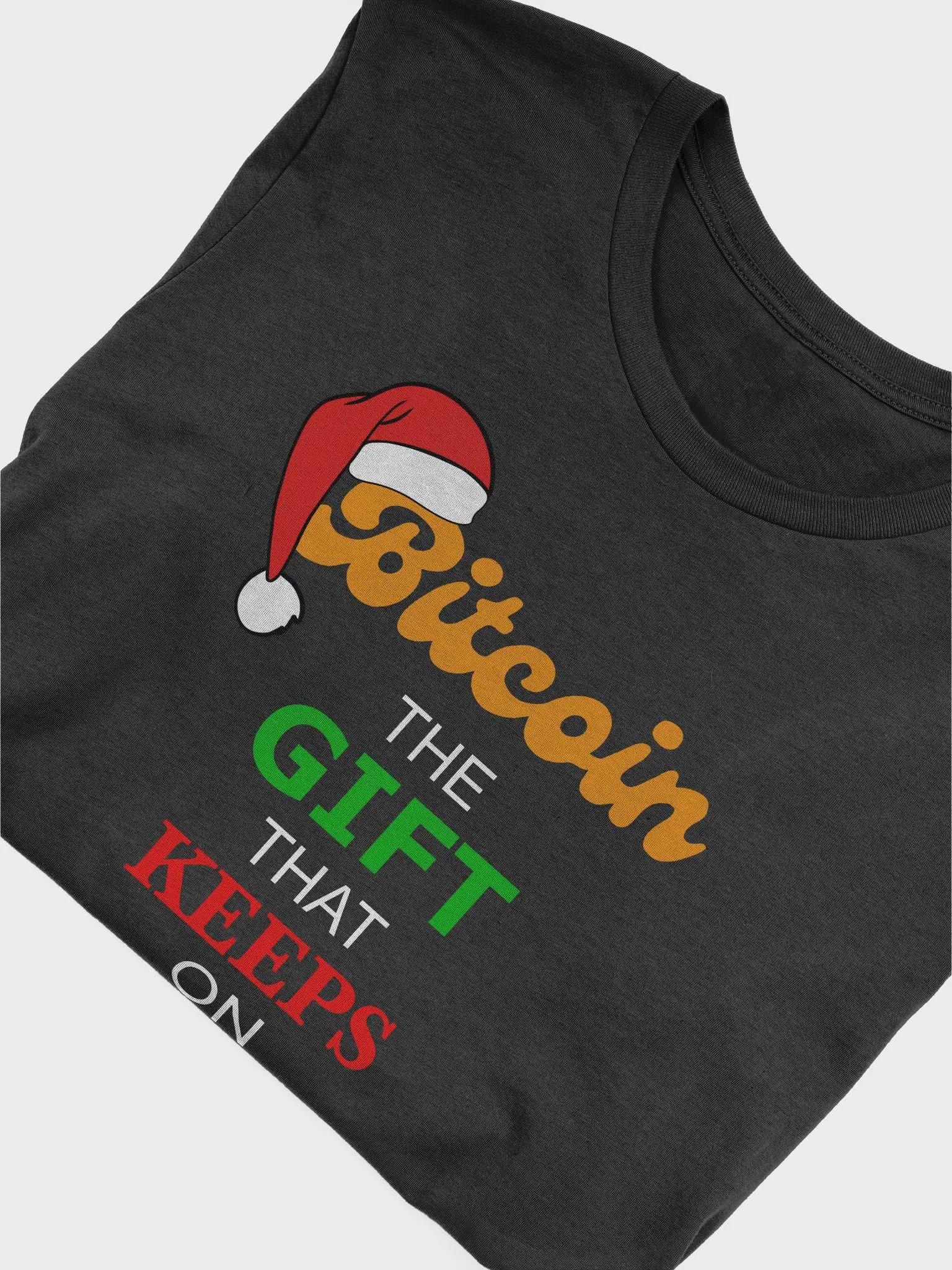 Bitcoin The Gift That Keeps On Giving Christmas Shirt product image (18)