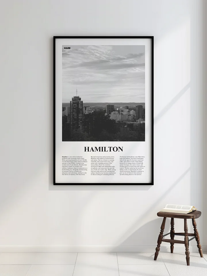 Hamilton 01 Newspaper Poster product image (2)