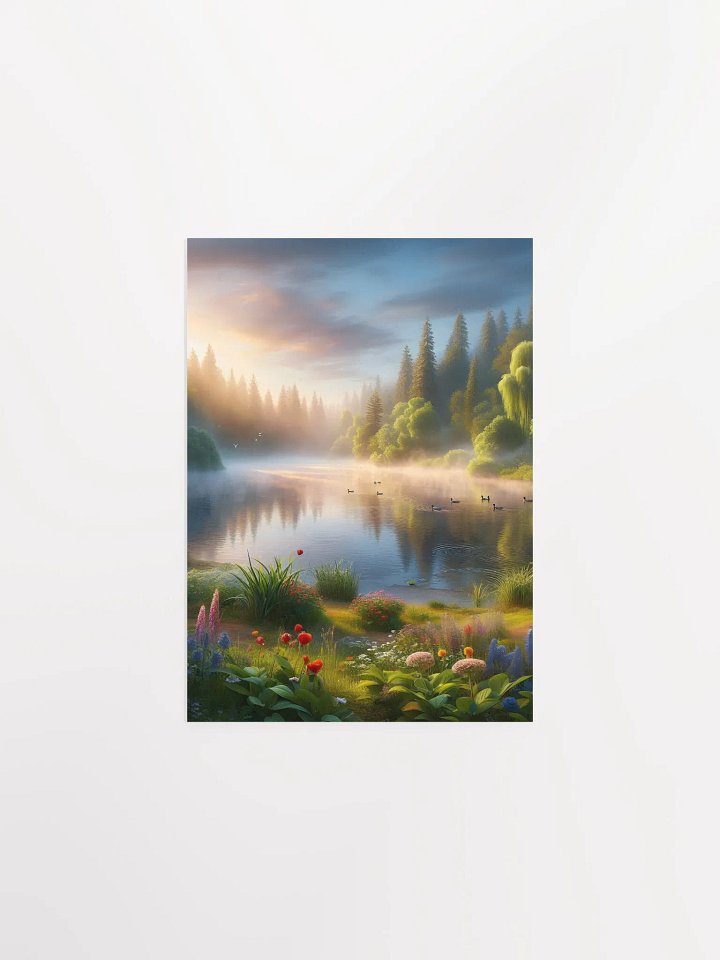 Morning Glow Matte Poster Print product image (6)