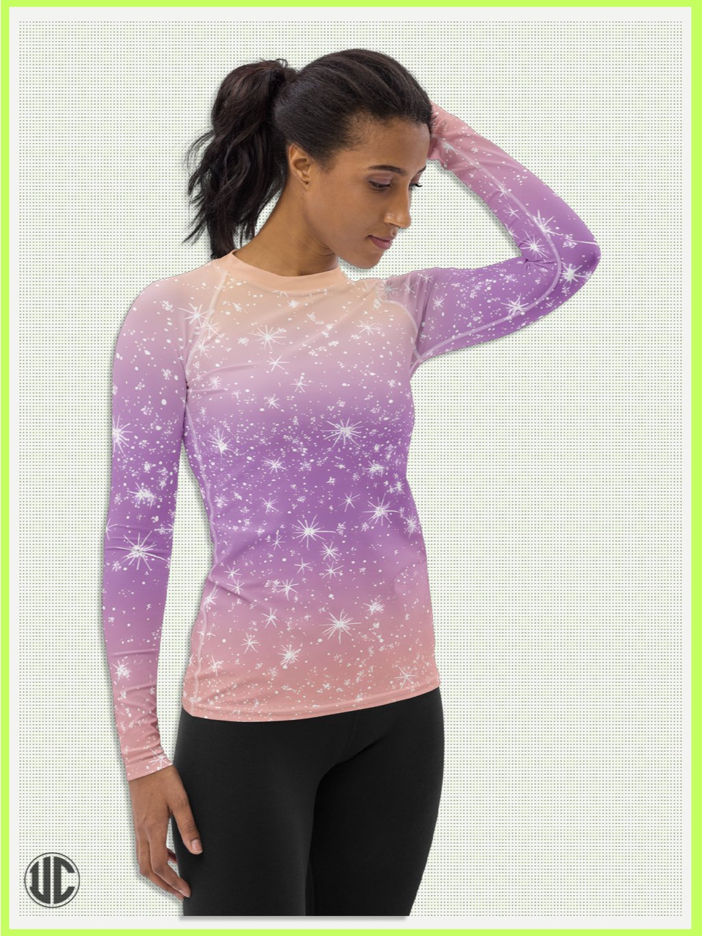 Cosmic Dusk - Women's Rash Guard product image (1)