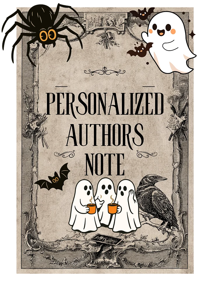 Personalized Author Message on Signed Copy product image (1)