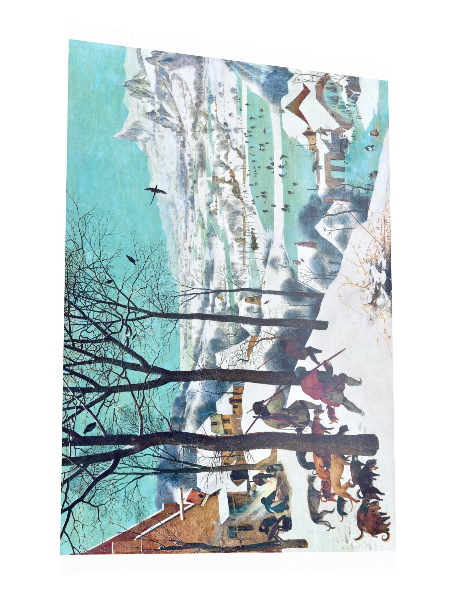 Hunters in the Snow (Winter) — XLarge Poster product image (3)