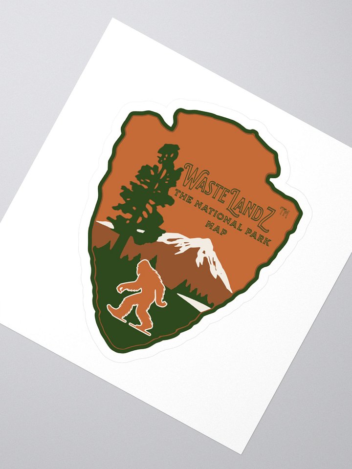 Wastelandz National Park Emblem Stickers product image (2)