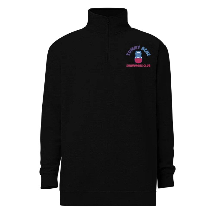 Tummy Ache Survivors Club Fleece Pullover product image (1)