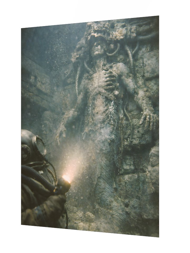 THE DROWNED WITNESS — 18X24 MATTE POSTER product image (2)