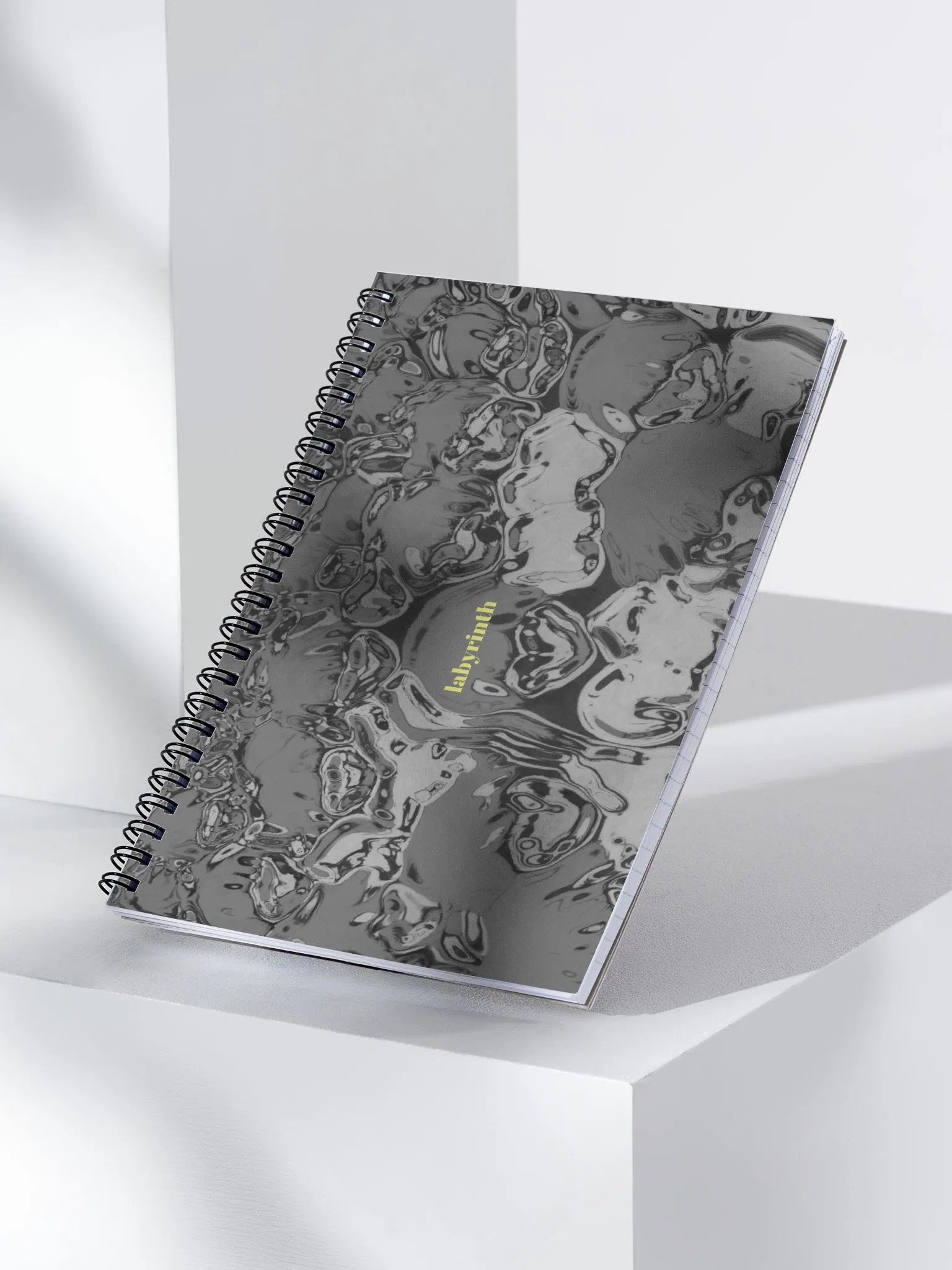 labyrinth spiral notebook product image (3)
