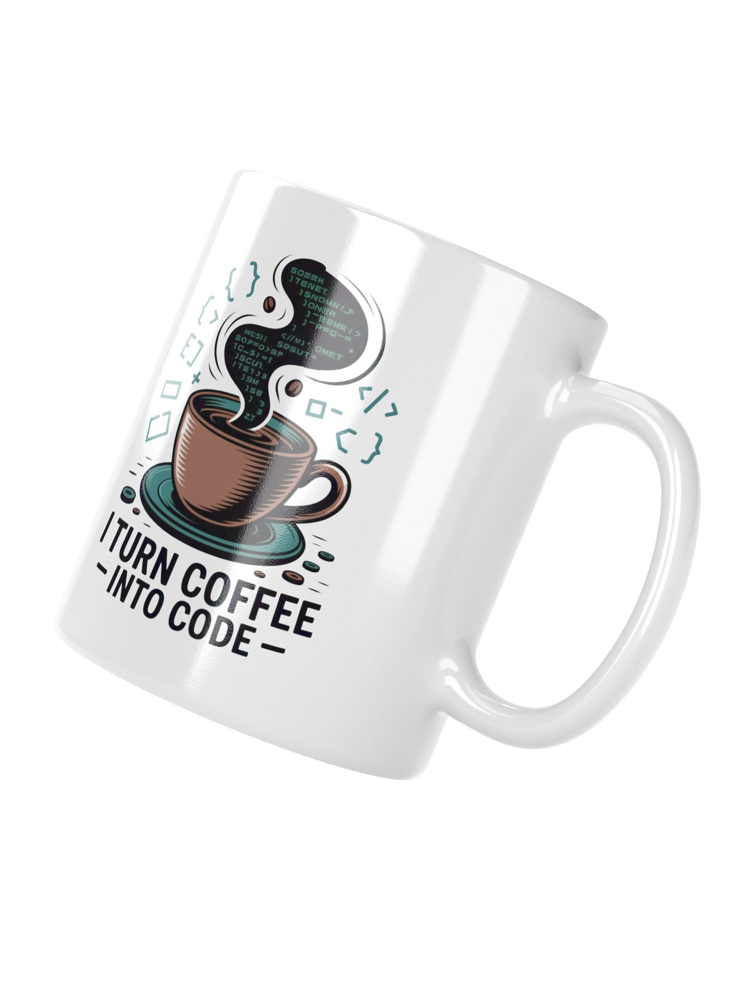 I Turn Coffee Into Code Mug – Gift for Programmers product image (12)