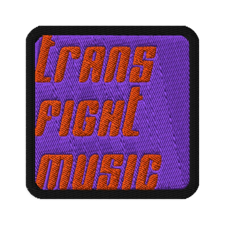FEAR FOR THE FLESH - 'Trans Fight Music' patch product image (1)