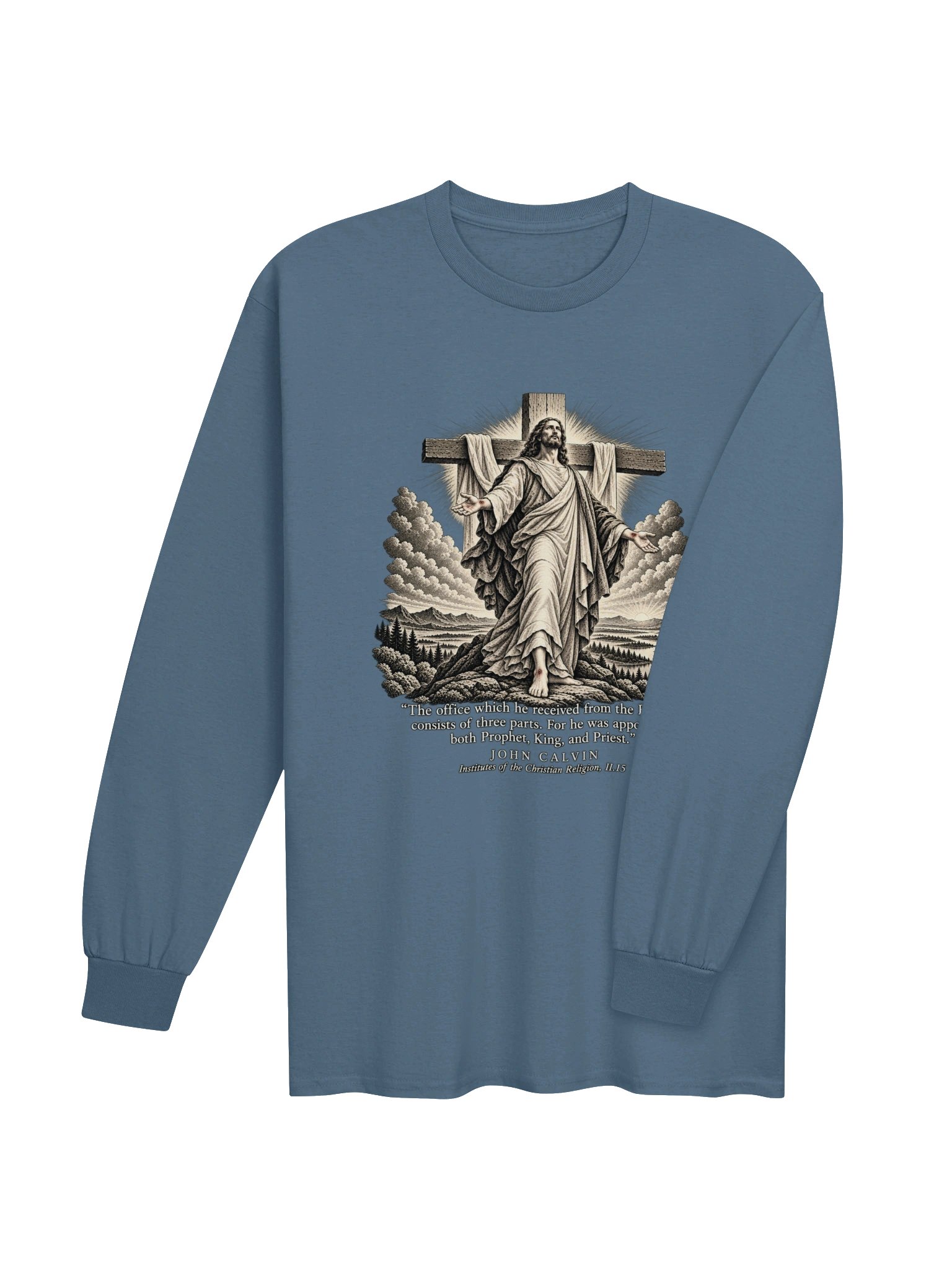 Prophet, Priest, King Long-sleeve T-shirt product image (32)