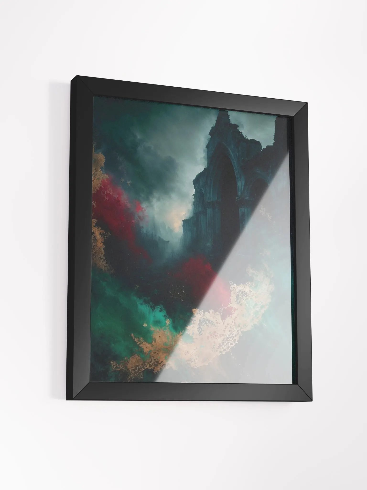 Ethereal Ruins Framed Print product image (16)