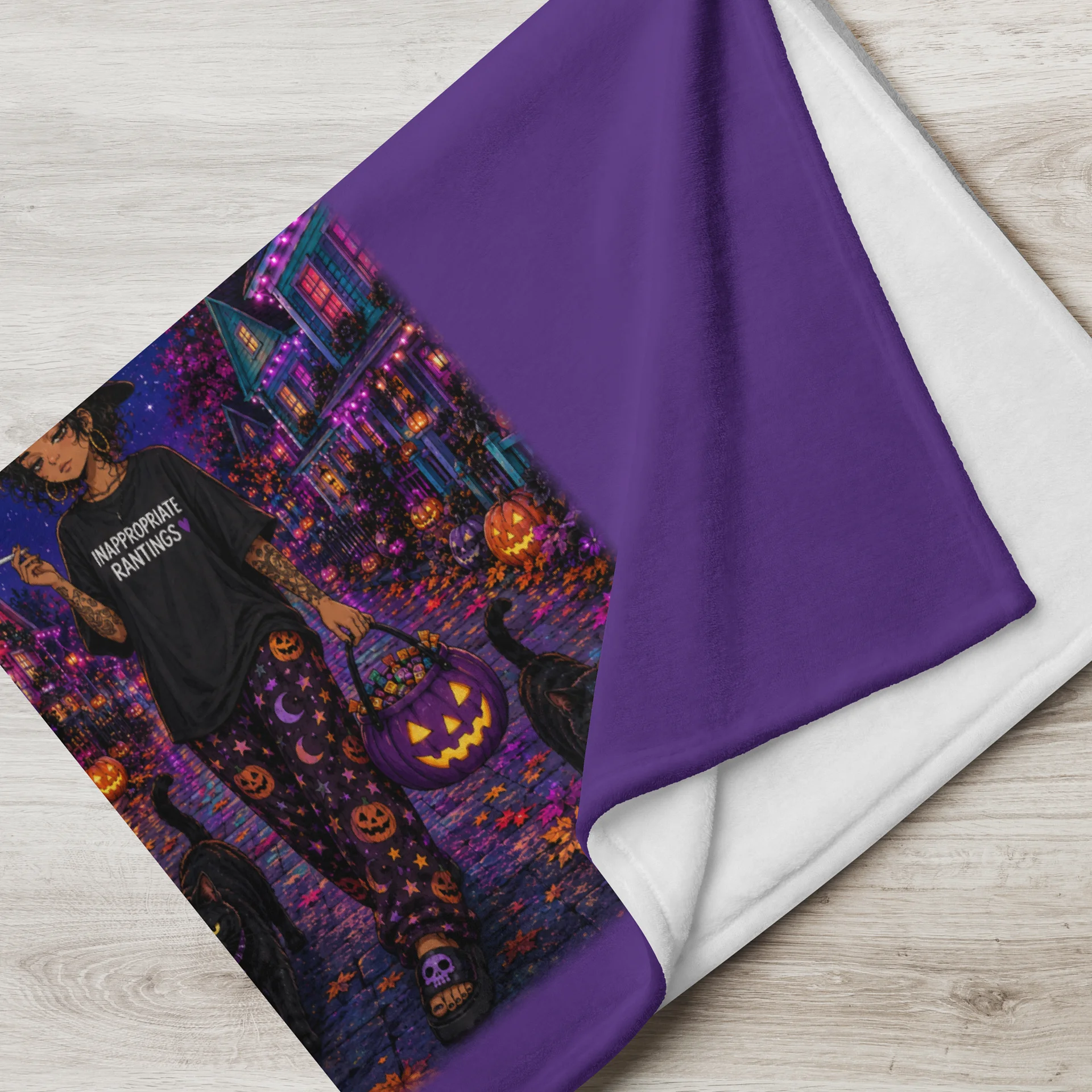 Witch Better Have My Candy Throw Blanket product image (7)
