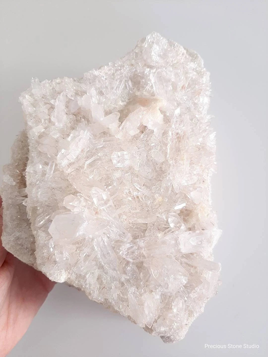 Pink himalayan quartz cluster product image (5)