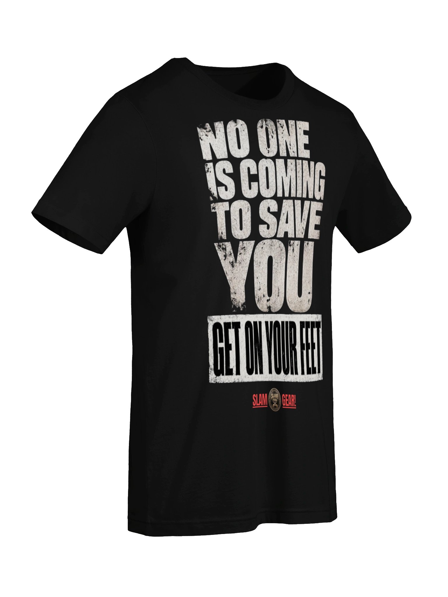 No One Is Coming to Save You Shirt from the SLAM "Burn It Down" Album Collection product image (3)