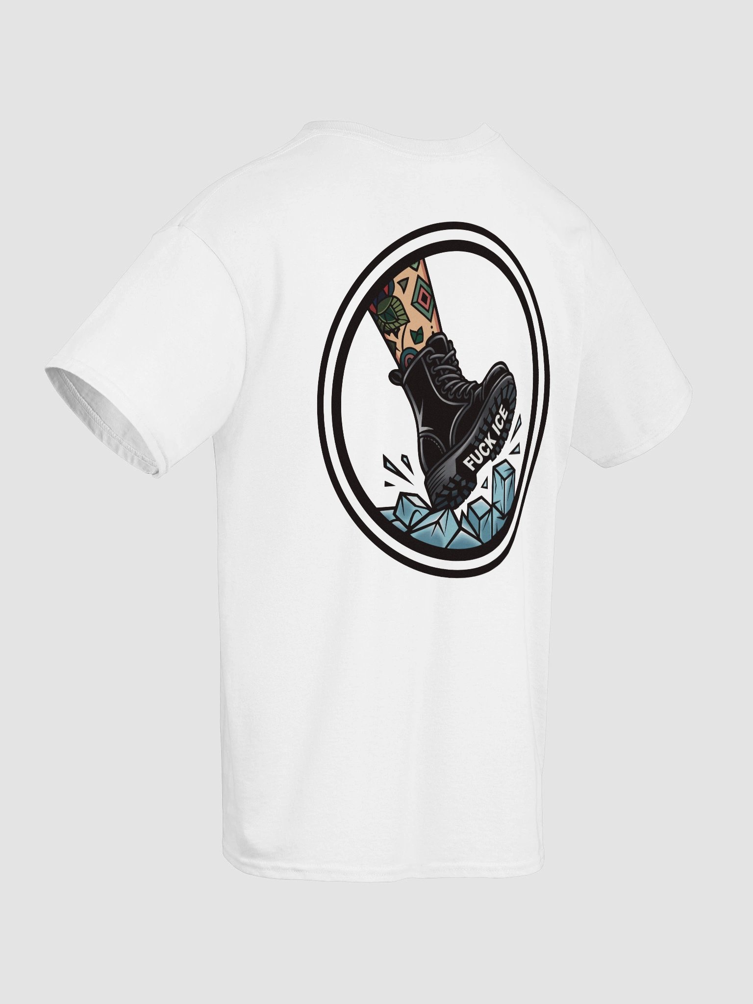 Fuck ICE - T-Shirt (Back Color) product image (3)