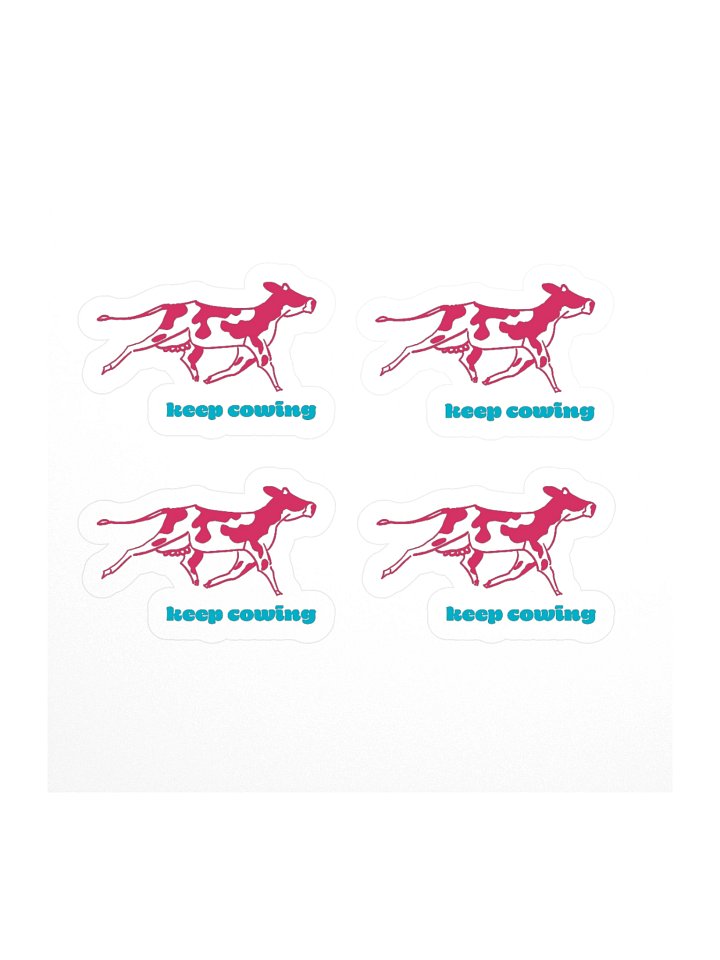 keep cowing - Sticker product image (1)