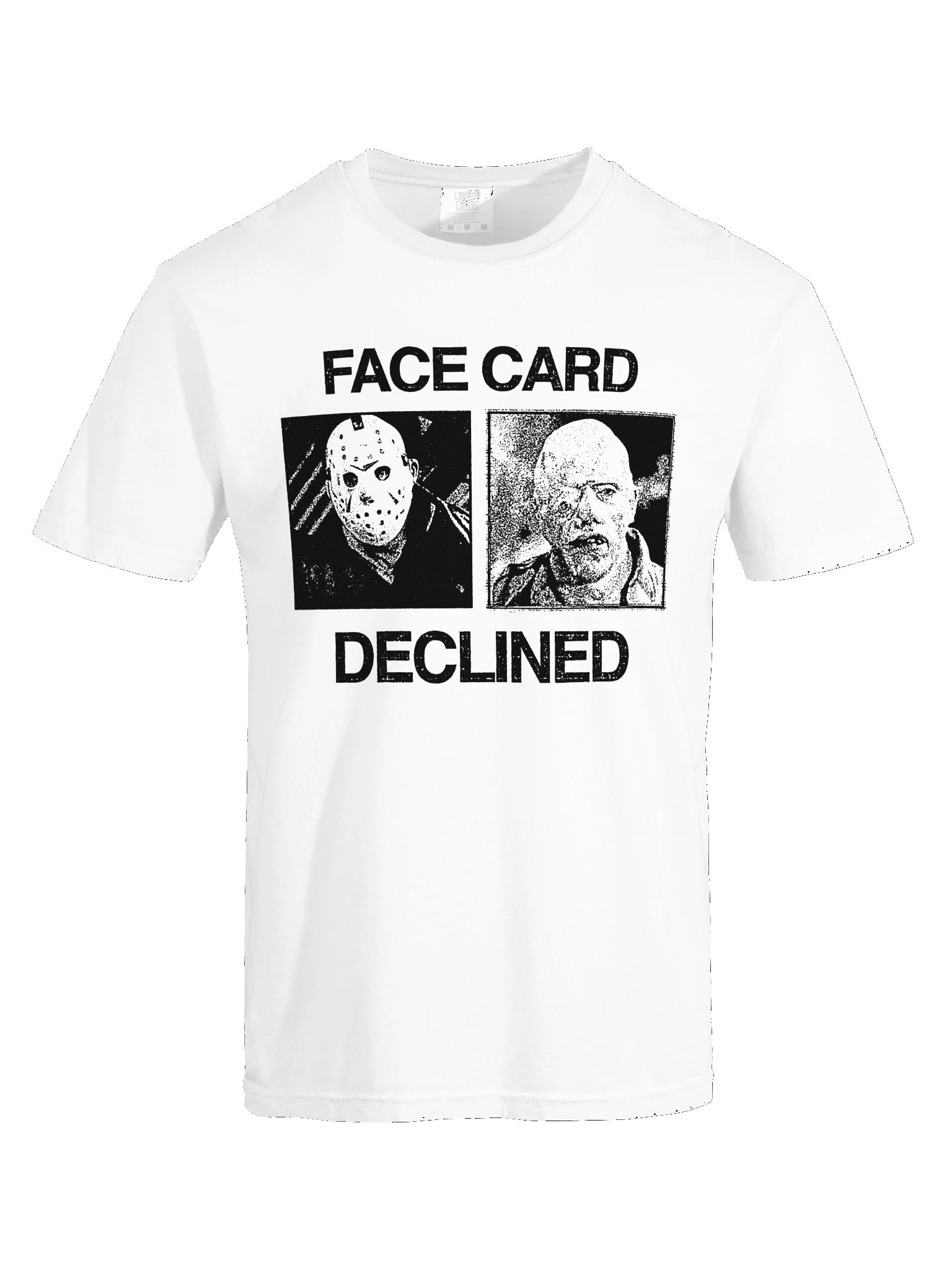 FACE CARD / JASON VOORHEES T-SHIRT product image (5)