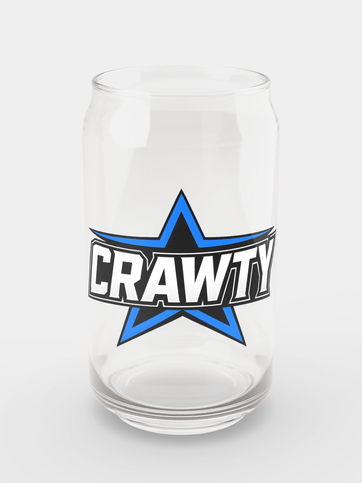 CRAWTY Star Logo Can Glass product image (5)