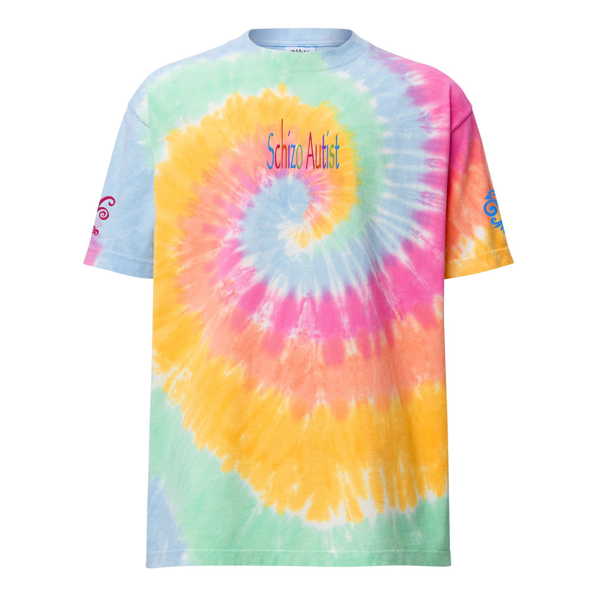 Schizo Autist tie dye product image (1)