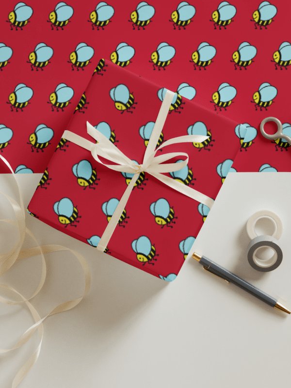 Bee Festive Giftwrap product image (2)
