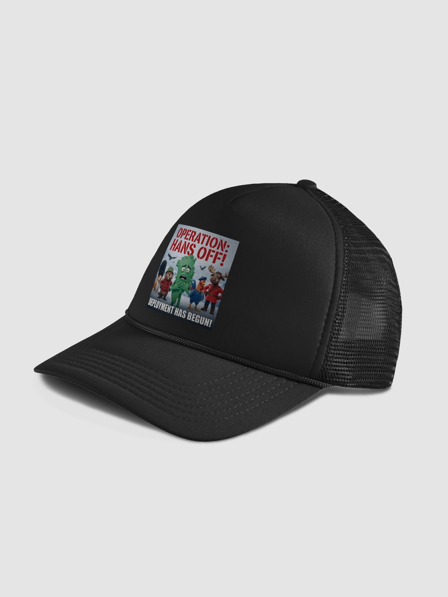 Operation: Hans Off! | Signature Structured Trucker Cap product image (4)