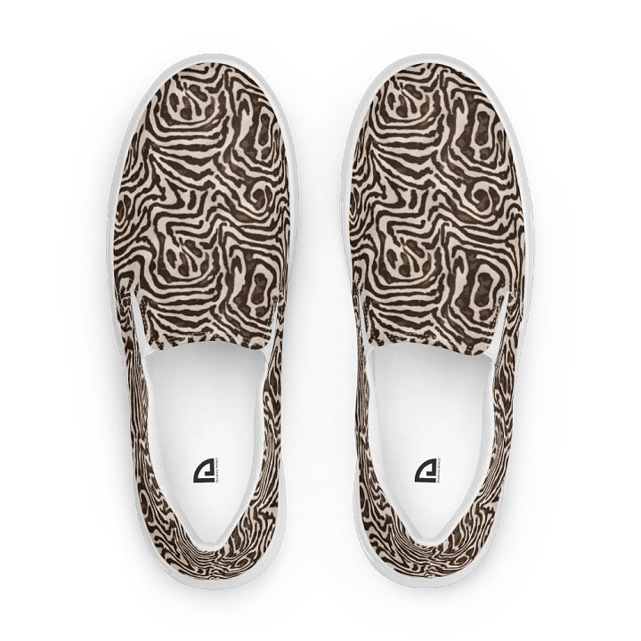 Brown Snake Women Canvas Shoes product image (1)