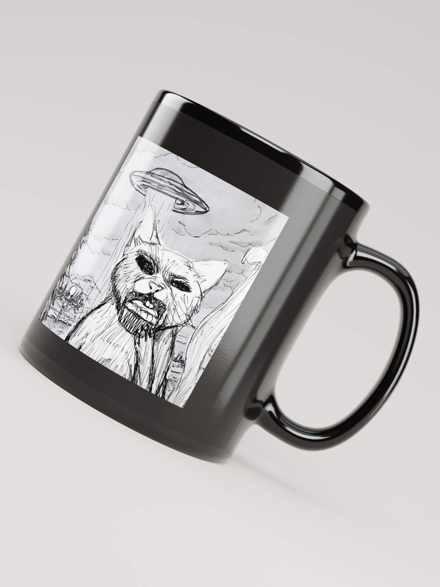 Close Encounter with Mad Cupcake Cat Mug product image (4)