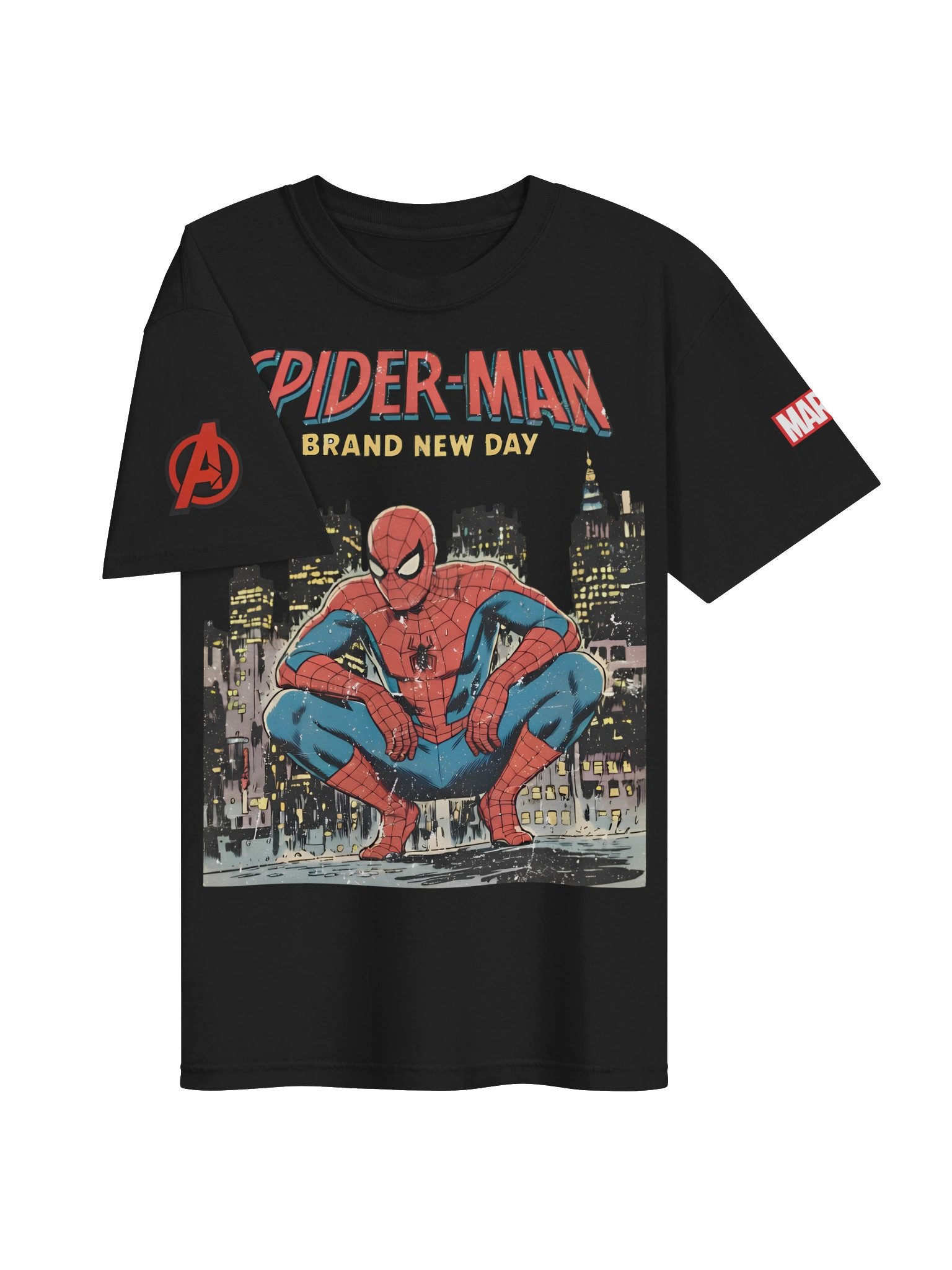 LowkeyFire Spider-Man BND Garment-Dyed T-Shirt product image (3)