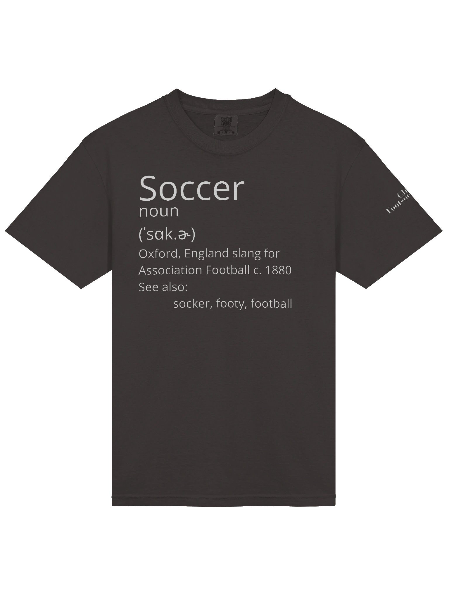 Soccer Definition Comfort Tee product image (13)