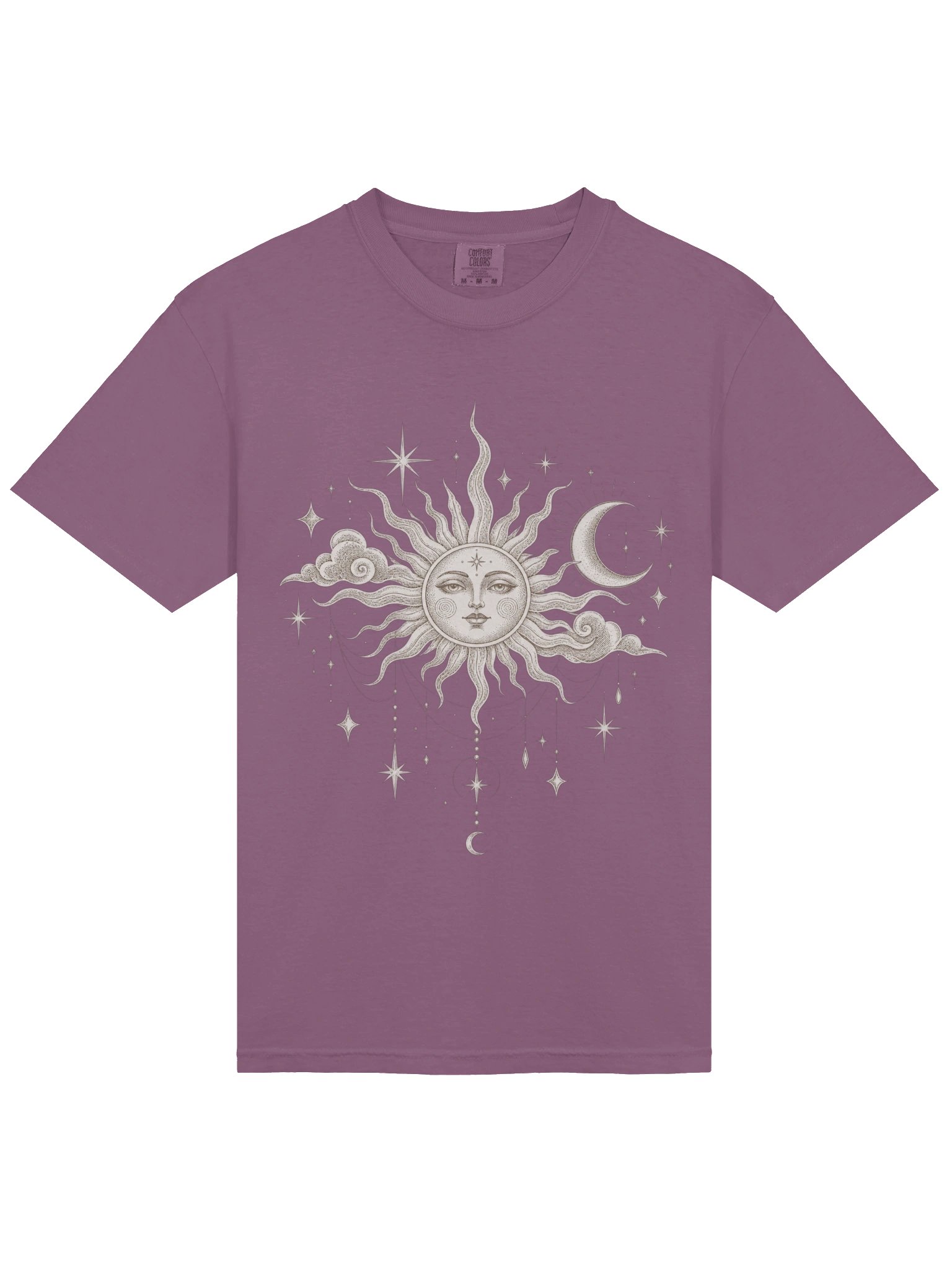 Celestial Sun & Moon T-Shirt | Vintage Astrology product image (9)