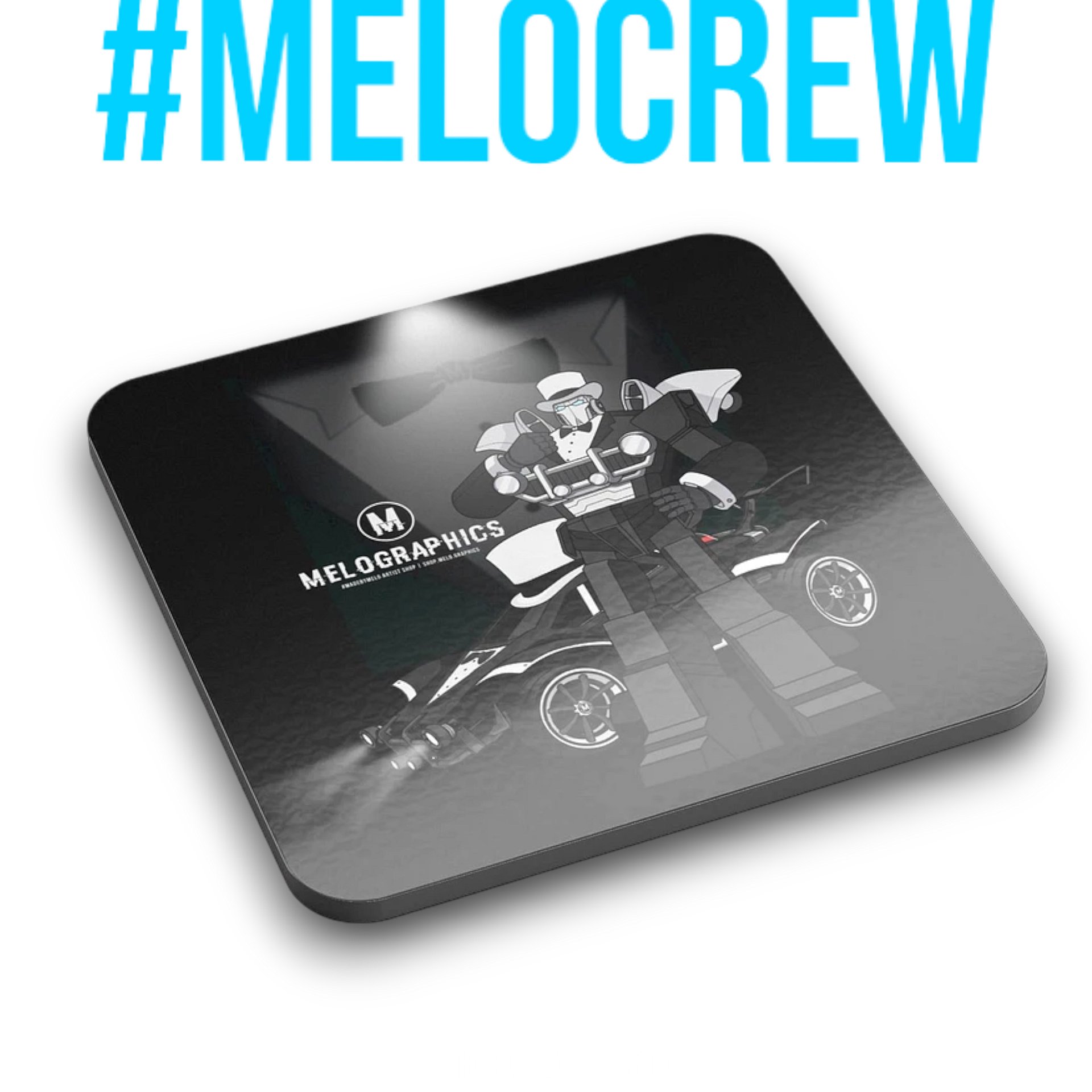 Fancy Carball Bot - Coaster | #MadeByMELO product image (2)