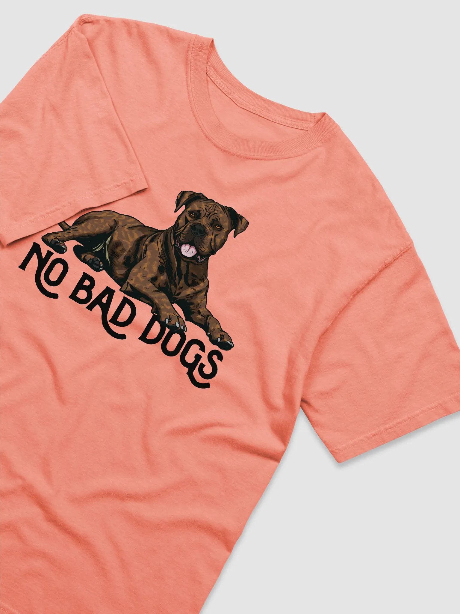 No Bad Dogs T-Shirt of a Cane Corso (Brindle) | Funny T-Shirt for Cane Corso Paw-rents product image (6)