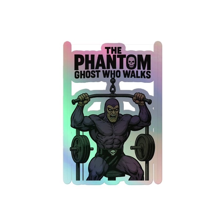The Ghost Who Walks Holographic Sticker Set product image (2)