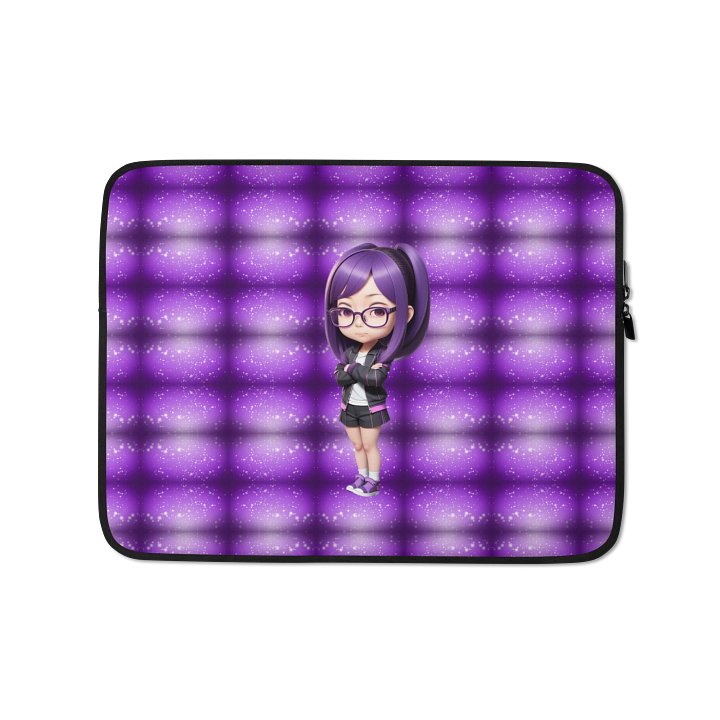 (PURPLE CHIBI) K Laptop Sleeve product image (1)
