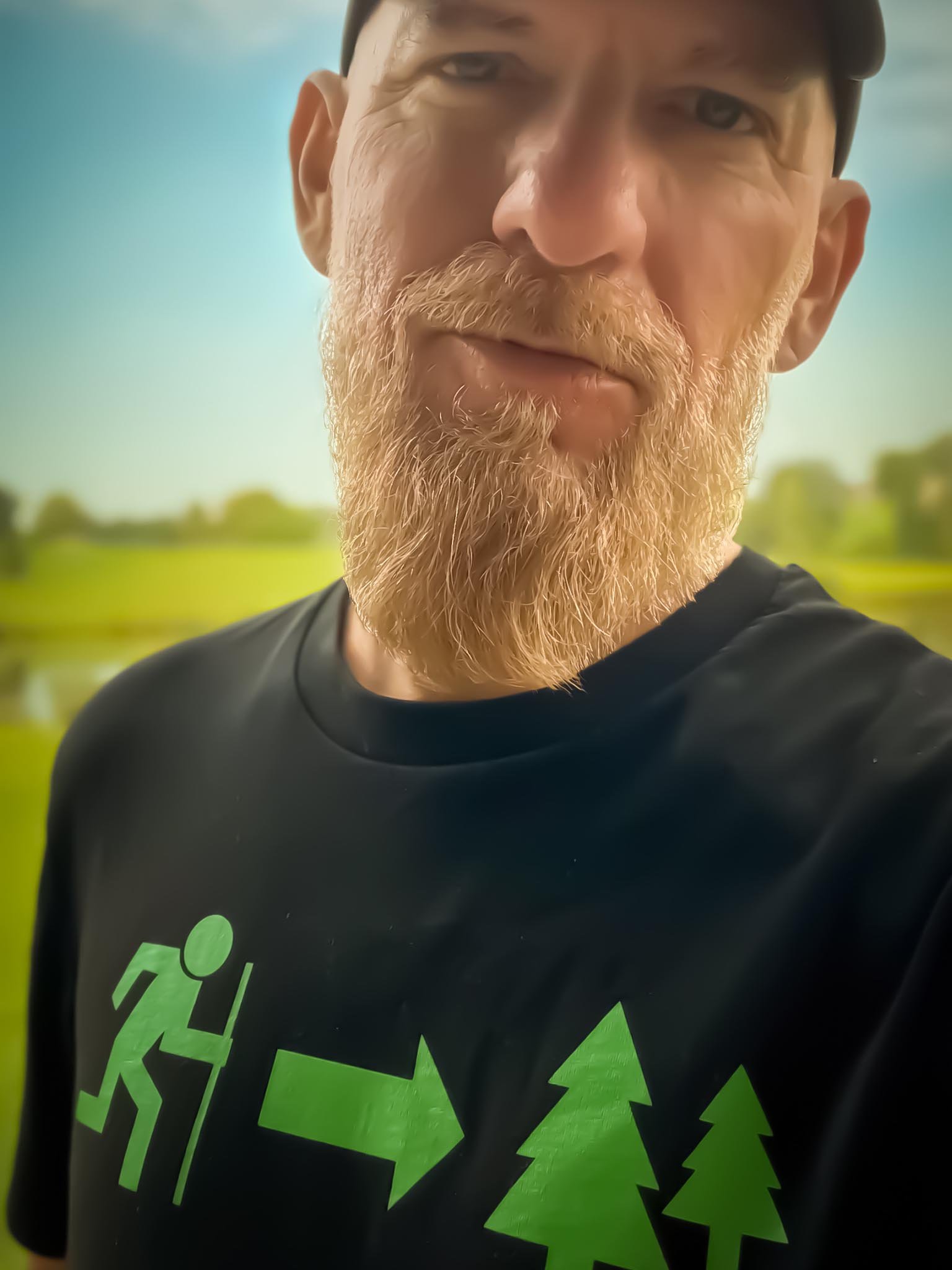 Stick-Walker 100% Organic Cotton Tee Shirt / Feel the MO product image (3)