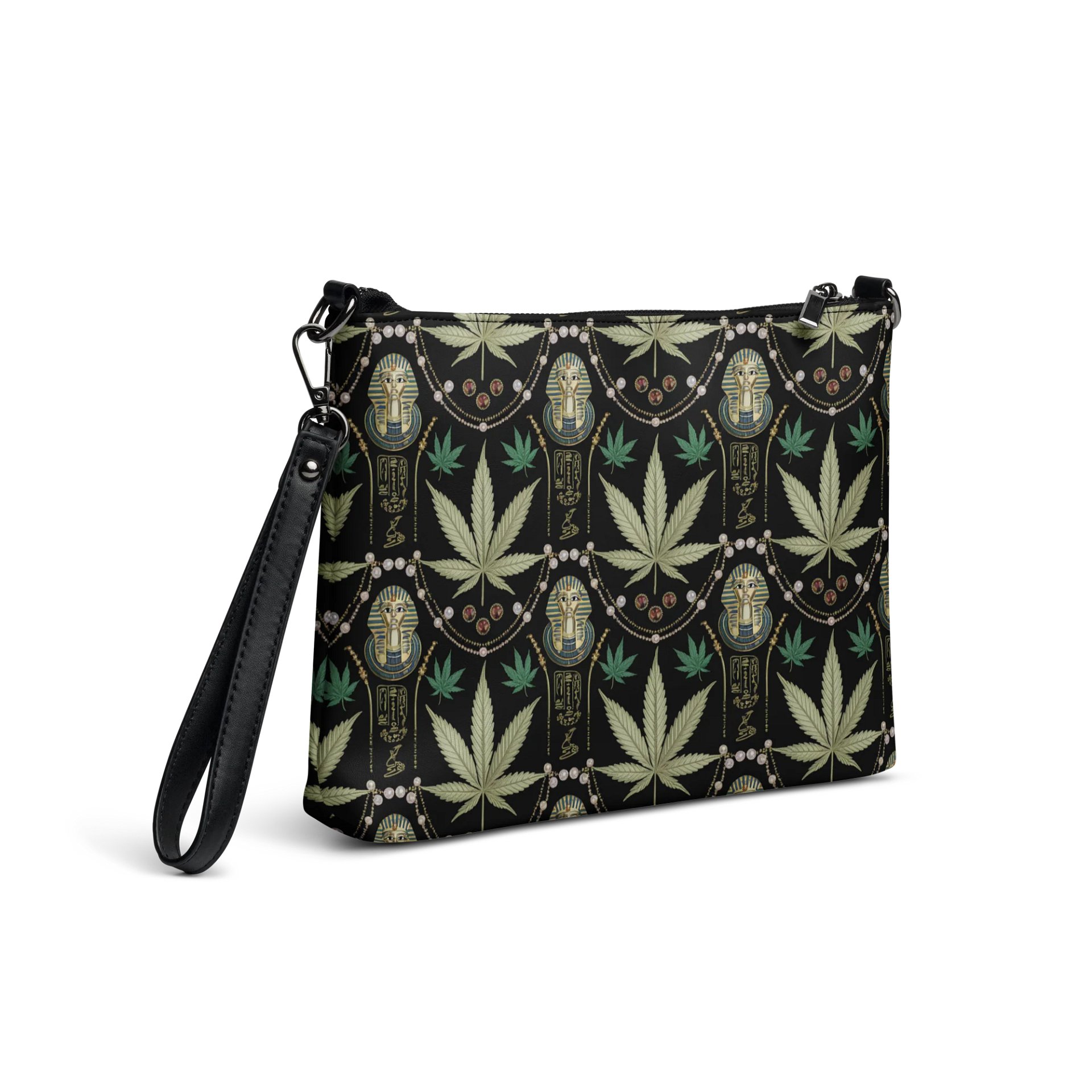 Cannabis - Emerald Afterlife - Design | All-Over Crossbody Bag product image (5)