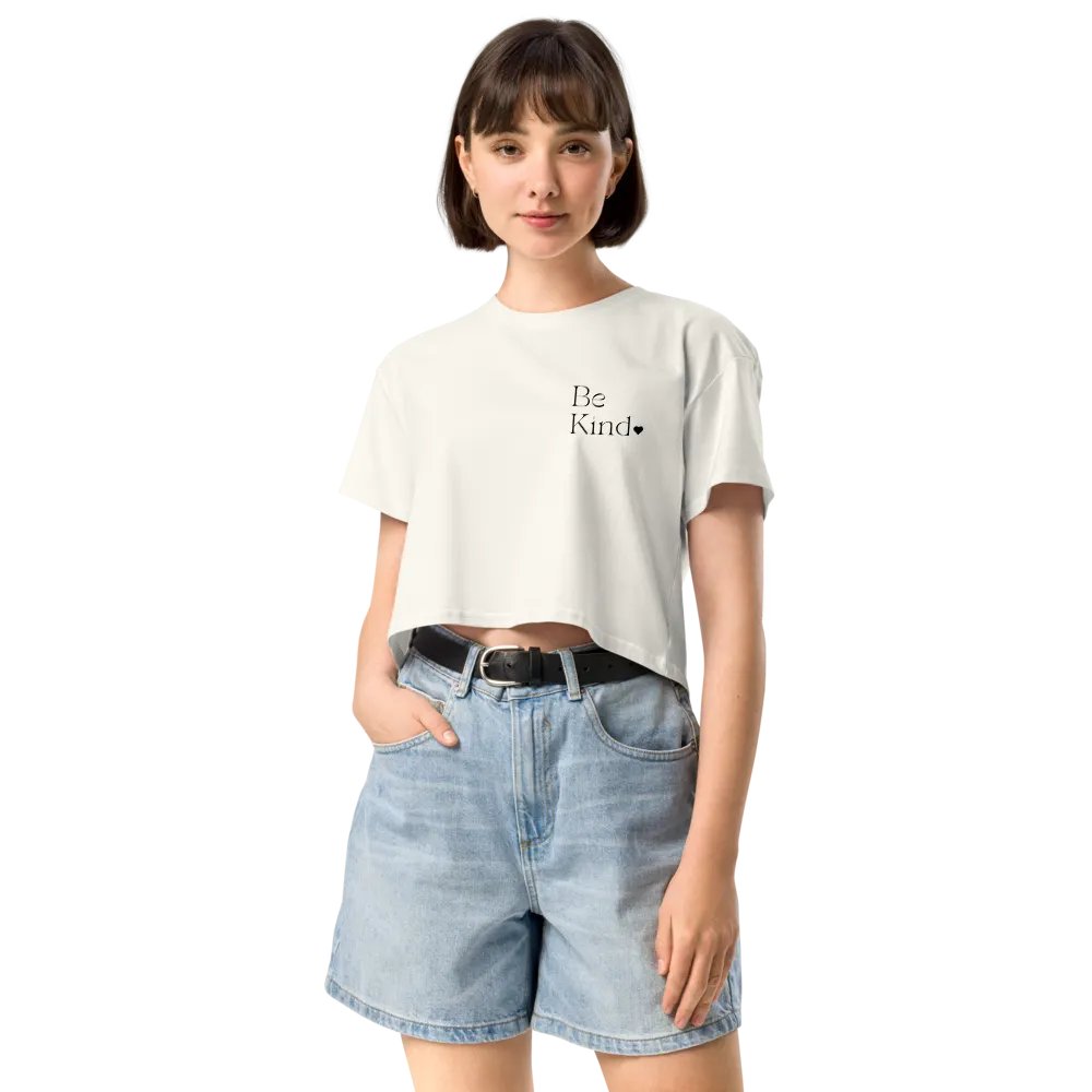 Be Kind All Around Black Crop product image (5)