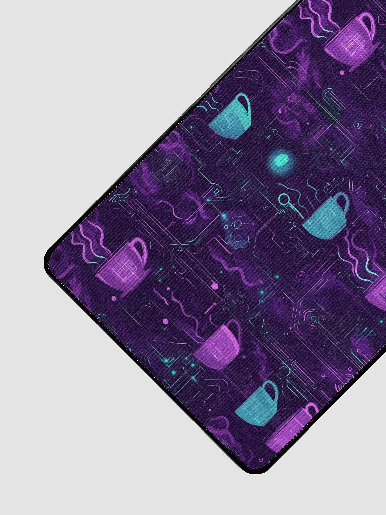 Techno Coffee Circuit Desk Mat product image (3)