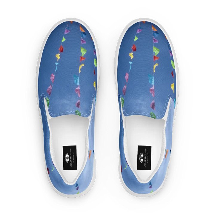 Papel Picado Men's Slip On Canvas Shoes product image (1)