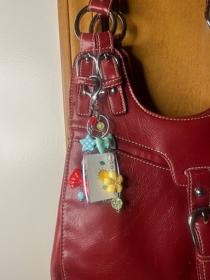 Love Birds Deluxe Bag Charm product image (2)
