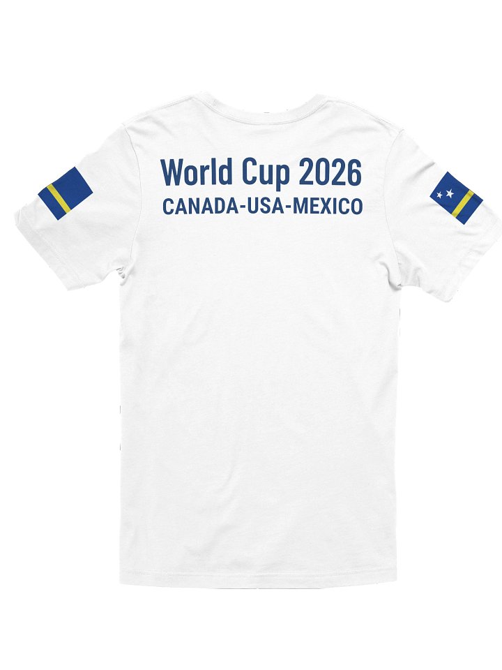 Curaçao 2026 World Cup Flag Tee - Premium Unisex T-Shirt product image (14)