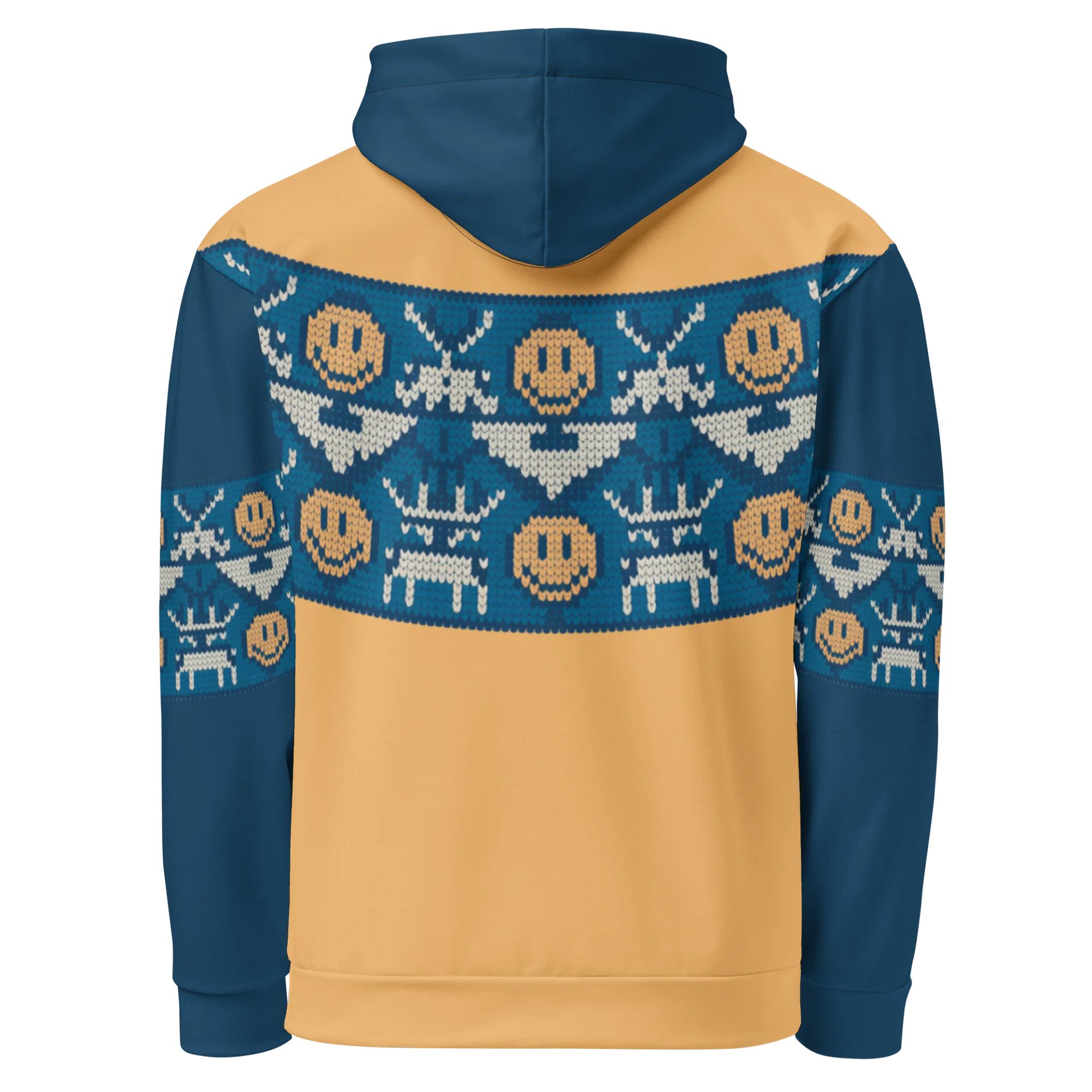 Retro Pixel Invader Hoodie – Classic Gamer Edition product image (8)